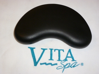 532033, Vita Spa Pillow, Crescent Shape Pillow (Black): All sales are final and not returnable. Please be sure that the pillow is correct before ordering. 