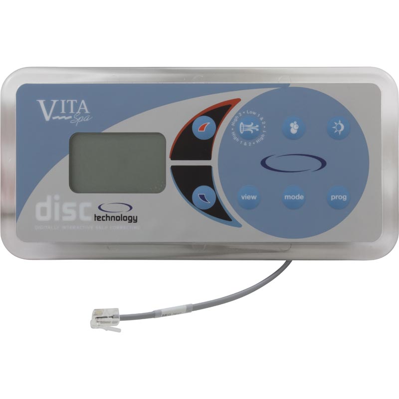 AMOUR IMAGE VITA SPA BY MAAX SPAS TOPSIDE CONTROL VL402-3 or 4  BUTTONS DUET 